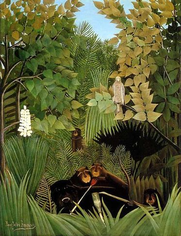 Henri Rousseau - The Merry Jesters