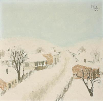 Constantin Piliuță - Peisaj de iarnă