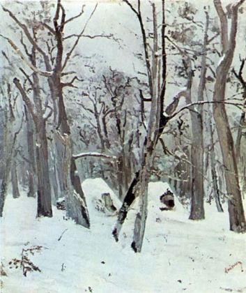 Ion Andreescu - Pădure iarna