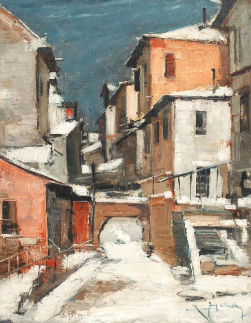 Jean Cheller – Iarna în mahala