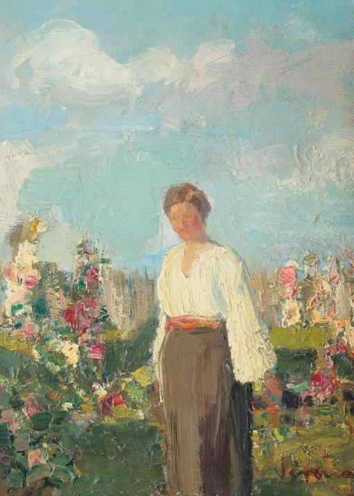 Arthur  Verona - În grădina cu flori