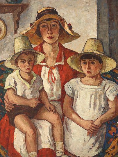 Ștefan Dimitrescu - Mama cu copii