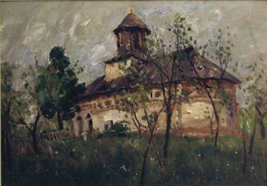Ștefan Luchian - Biserica la sat