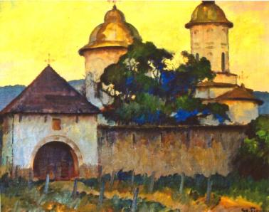 Ștefan Popescu - Mănăstirea cu două turle