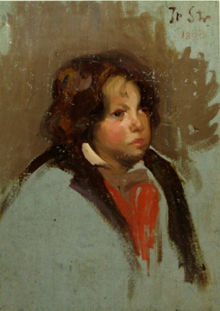 Ipolit Strambu - Portret de copil