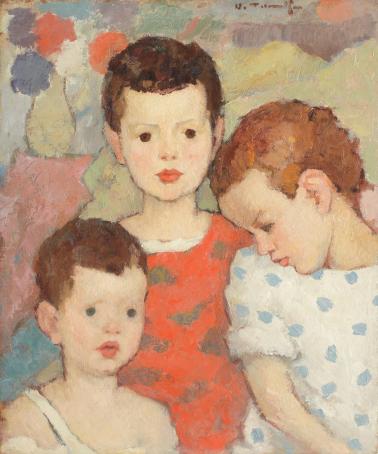 Nicolae Tonitza - Trei frați (Copiii pictorului)