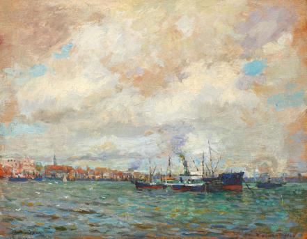 Nicolae Vermont - Portul Rotterdam