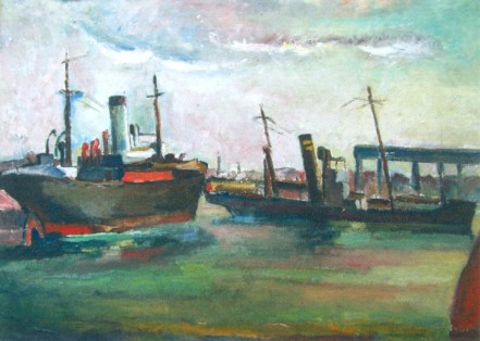 Petre Iorgulescu-Yor - Vase in port