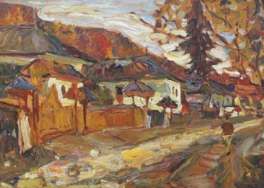 Rudolf Schweitzer-Cumpăna - Case pe Valea Argeșului