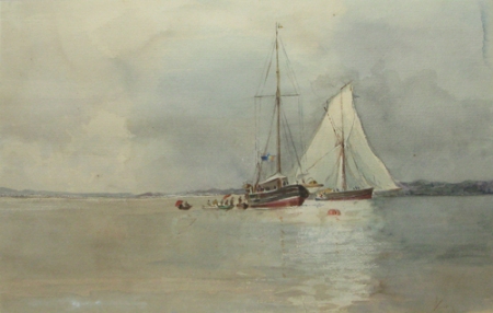 Theodor Aman - In port
