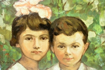 Ipolit Strâmbu  - Doi copii