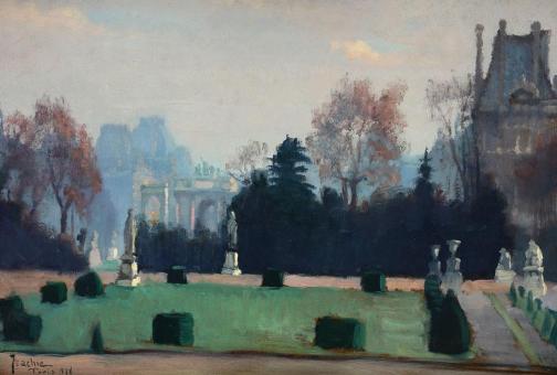 Constantin Isachie Popescu - Jardin des Tuileries