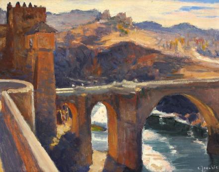 Constantin Isachie Popescu - Puente de San Martin, Toledo