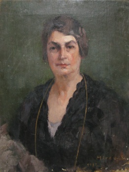 George Demetrescu Mirea - Portretul unei doamne.