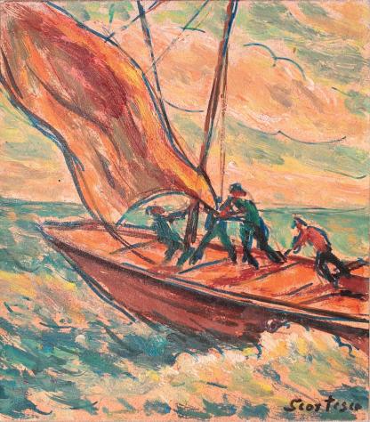 Paul Scorţescu - Cu barca în larg